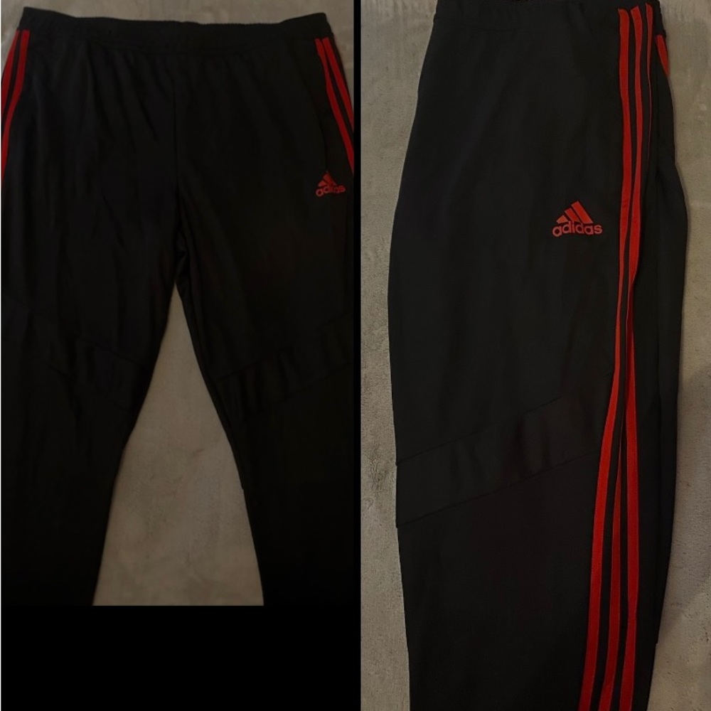 Black & Red Adidas